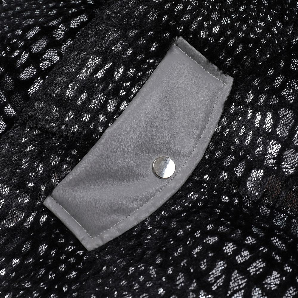 【NOW TREND】Reflective Shiny Leather Coat
