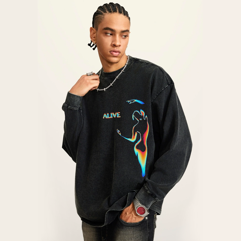 Alive Human Energy Long Sleeve Shirt
