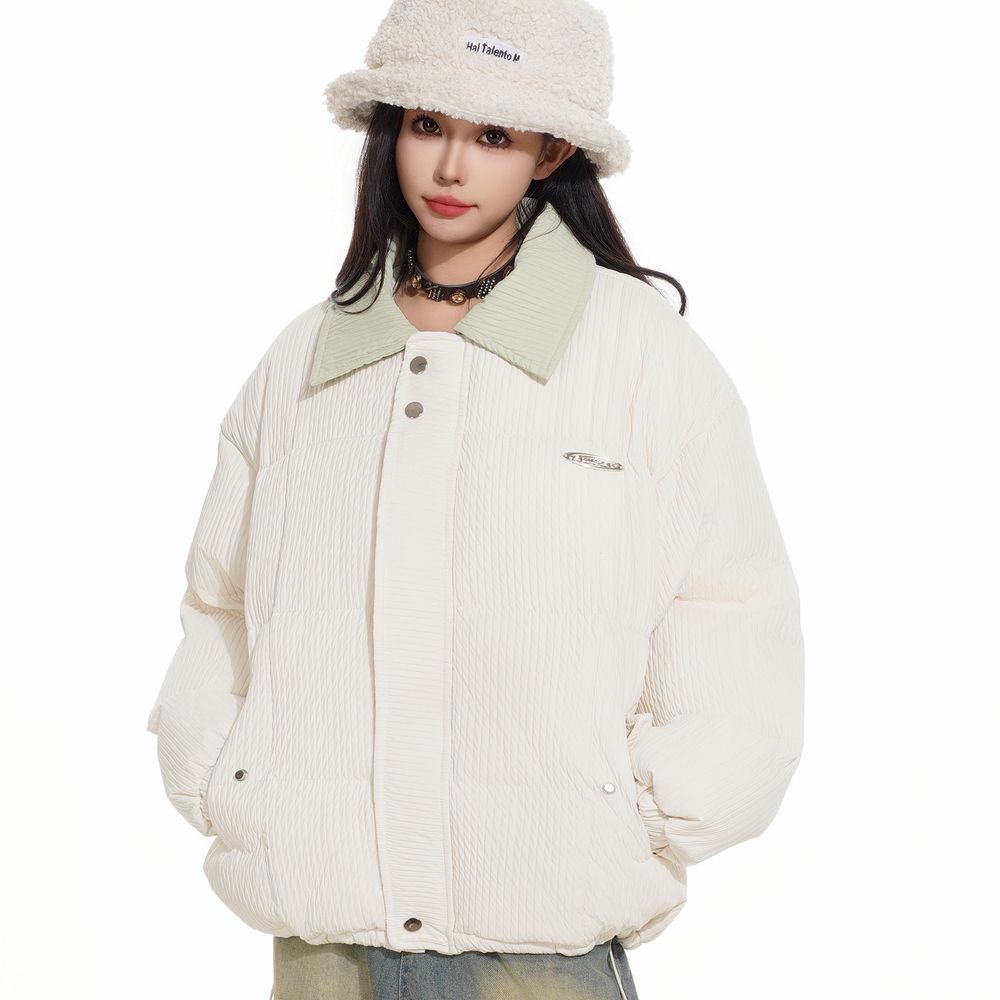【NOW TREND】Casual All-Match Bread Coat