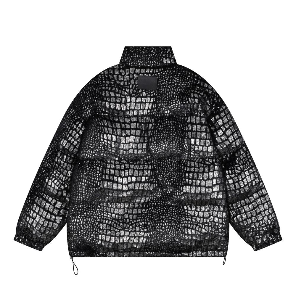 【NOW TREND】Reflective Shiny Leather Coat