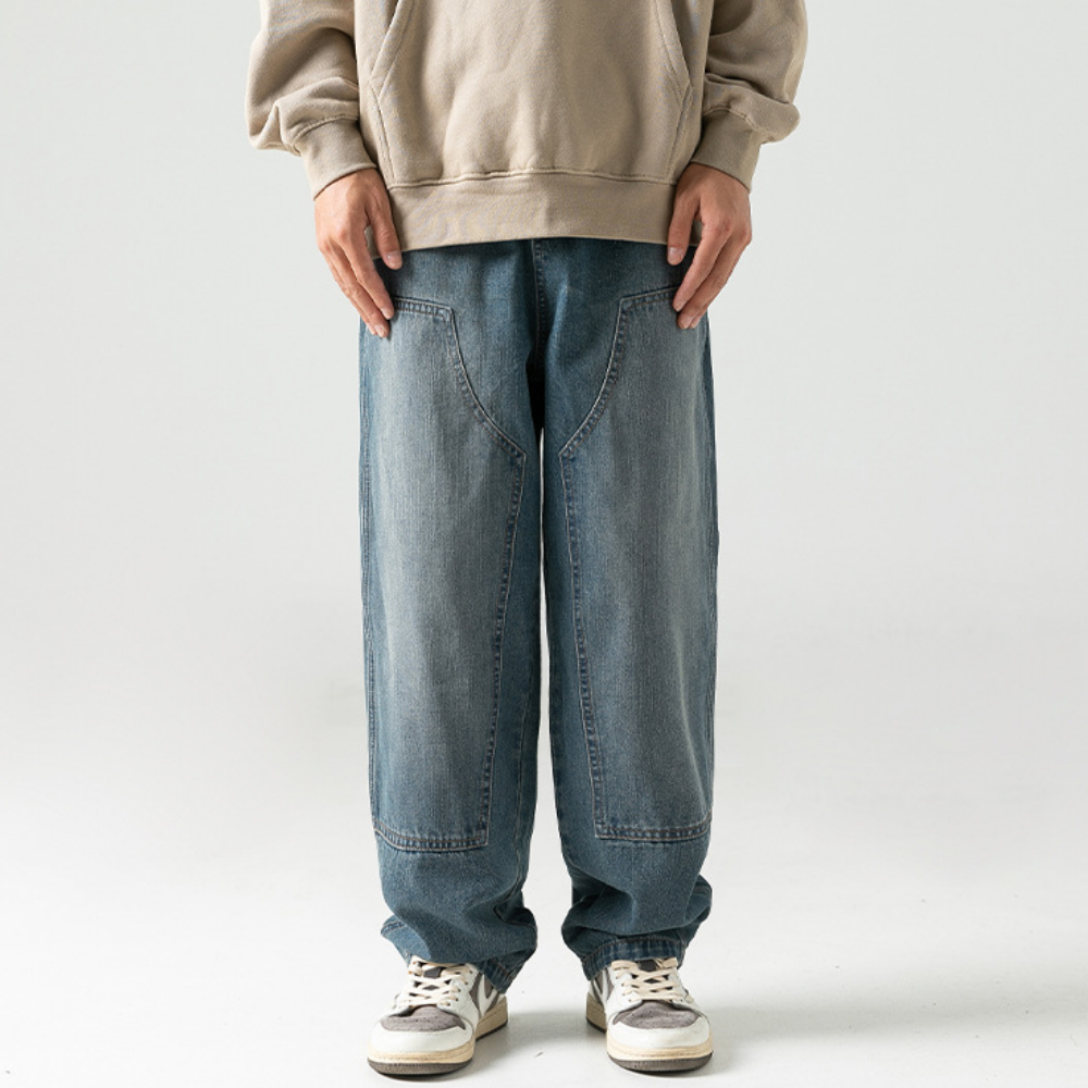 Japanese Patchwork Jeans