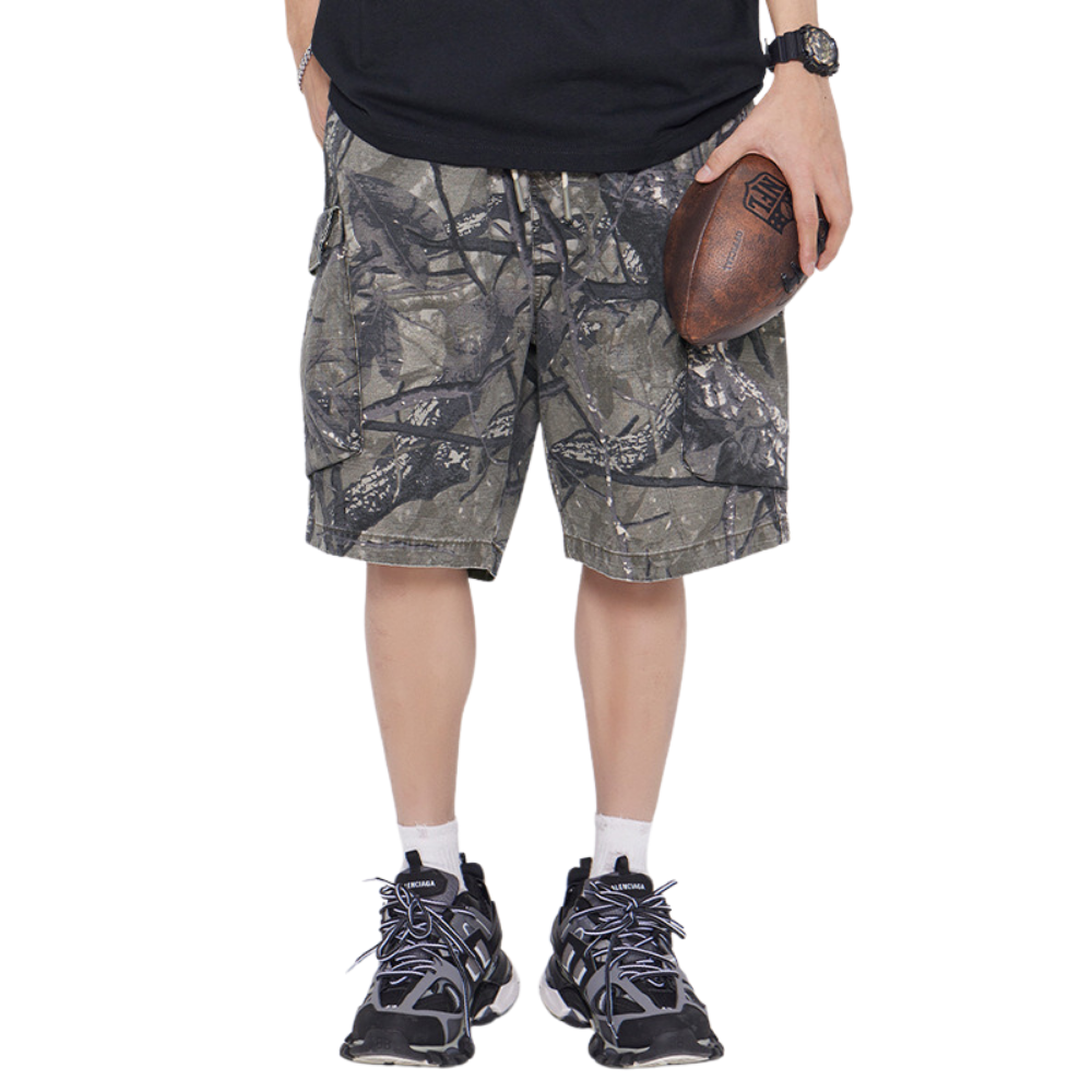 High Street Camo Cargo Shorts