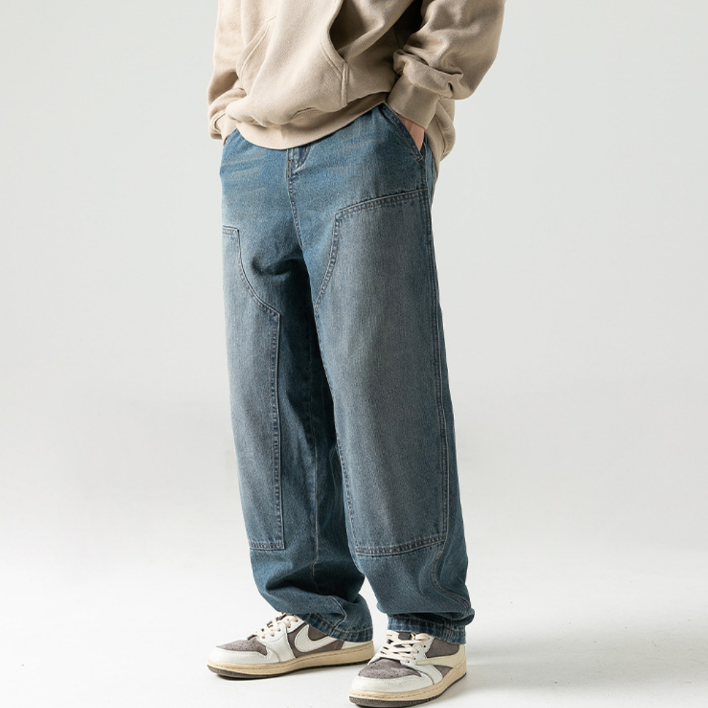 Japanese Patchwork Jeans