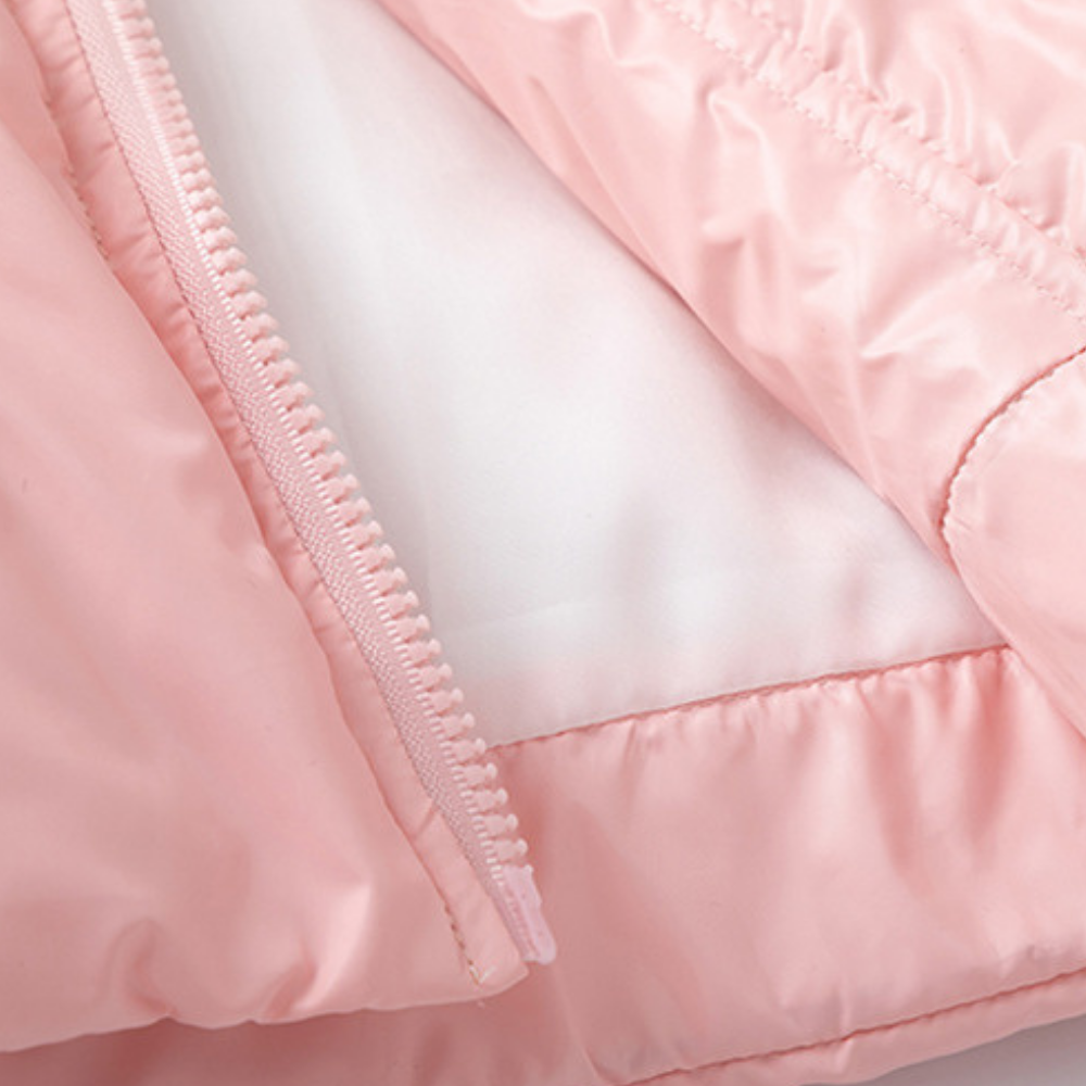 God's Eye Patch Quilted Coat