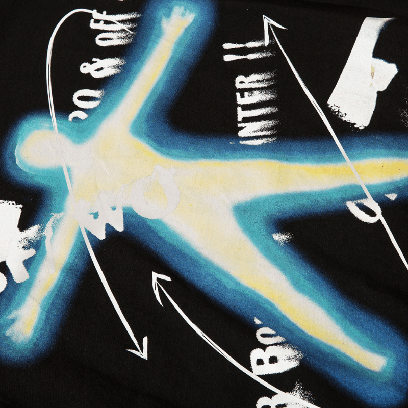 High Street Abstract Print T-shirt