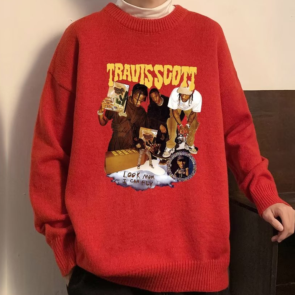 American Retro High Street Sweater