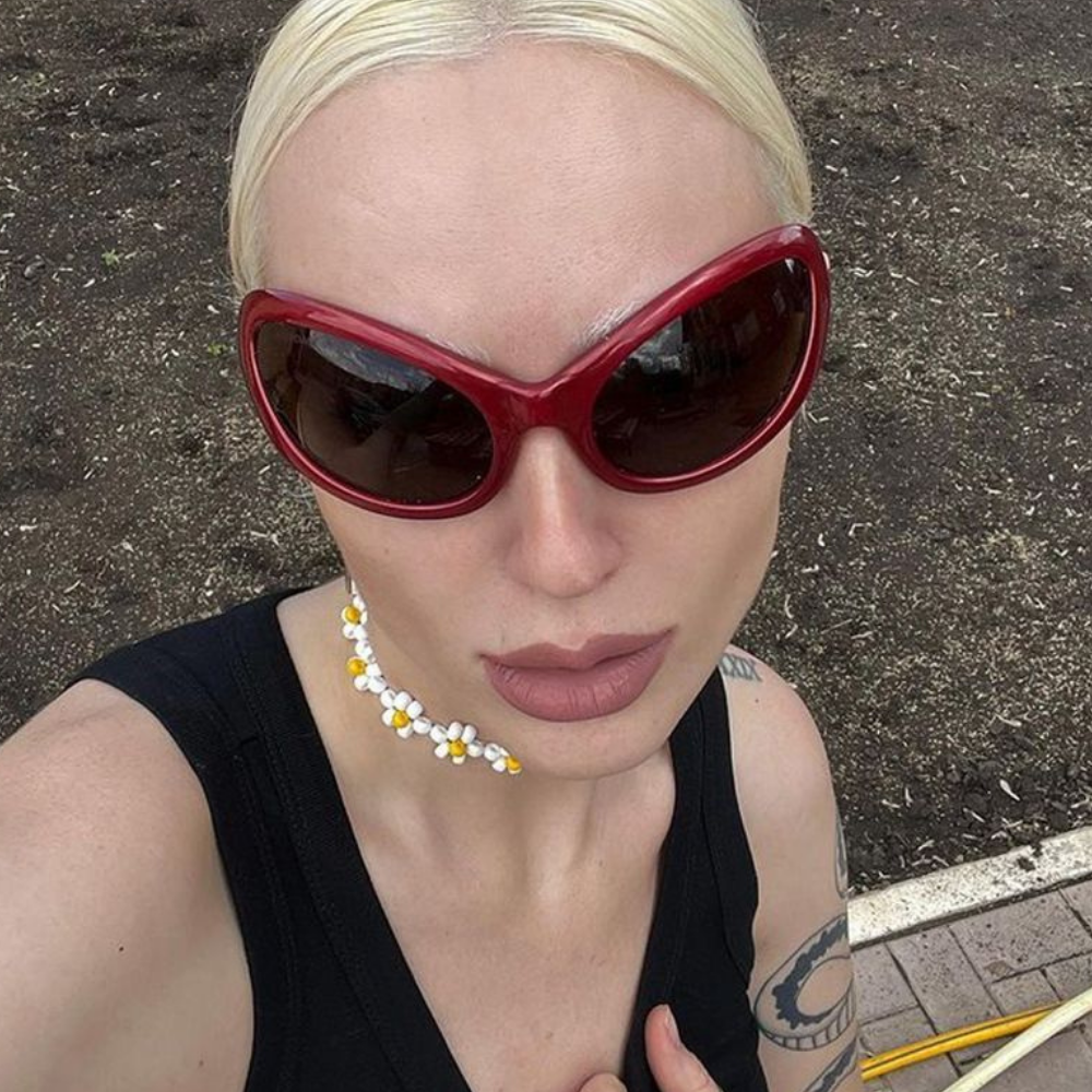 Punk Anti-UV Sunglasses