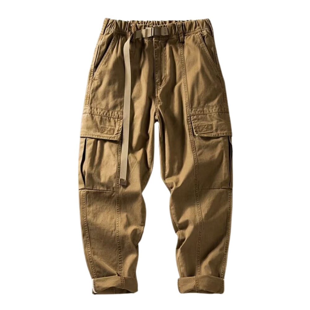 Japanese Belt Cargo Pants