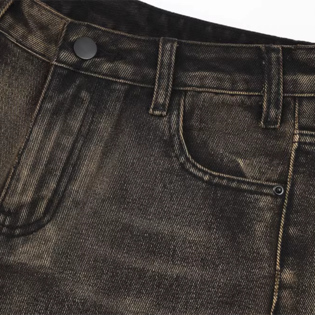 Urban Distressed Straight Shorts