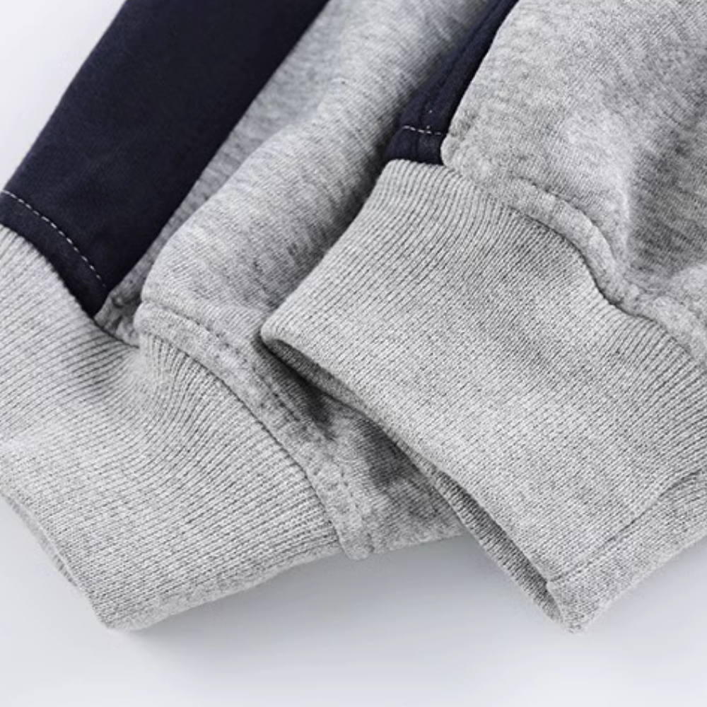 Japanese Urban W letter Polo sweatshirt