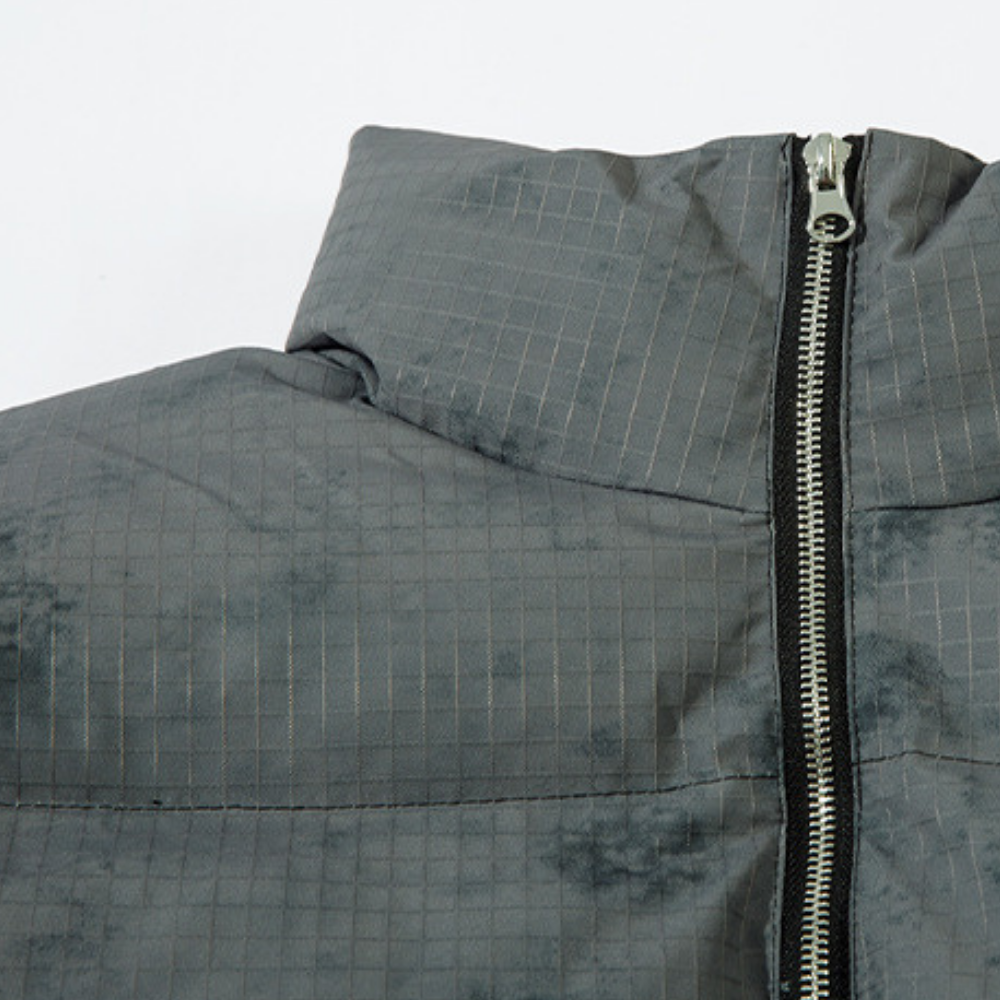 Gothic Letter Hip-Hop Patch Coat