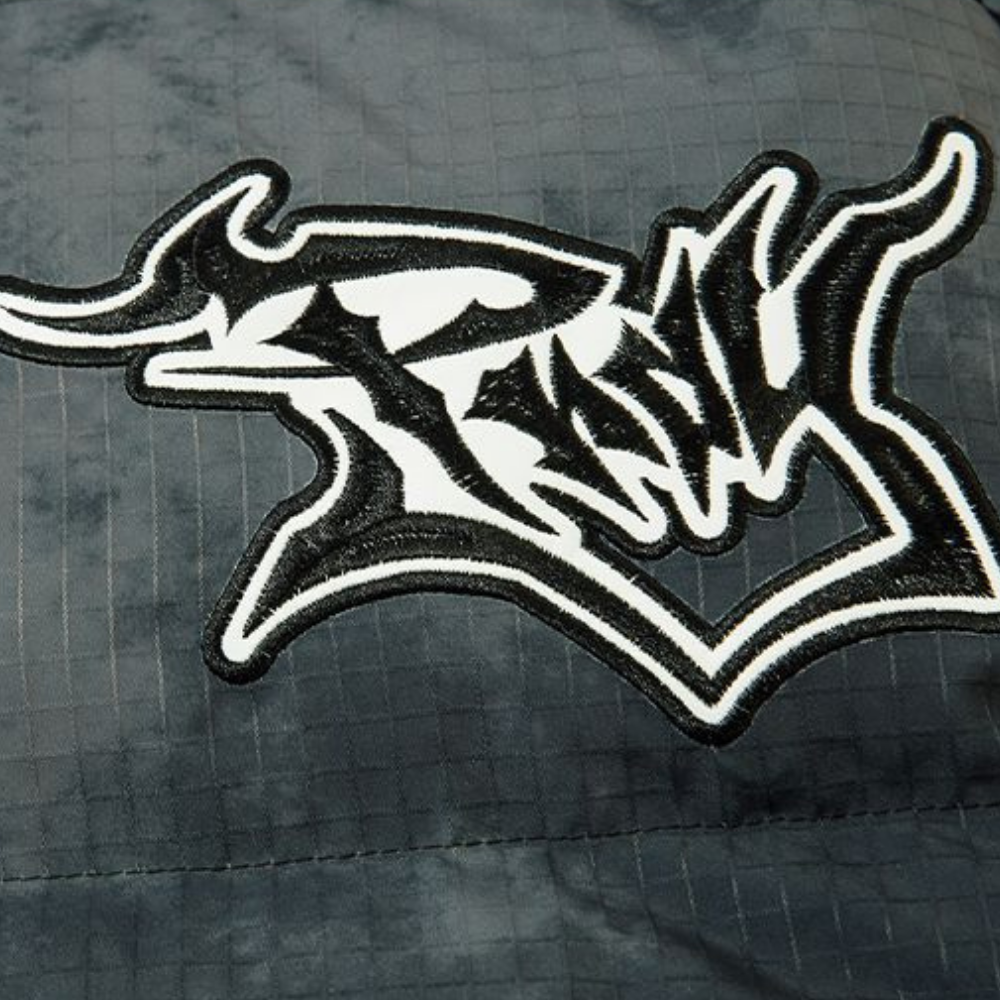 Gothic Letter Hip-Hop Patch Coat