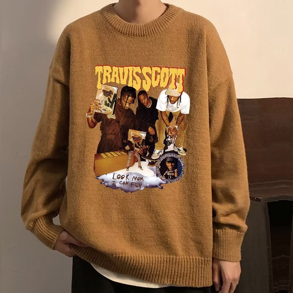 American Retro High Street Sweater