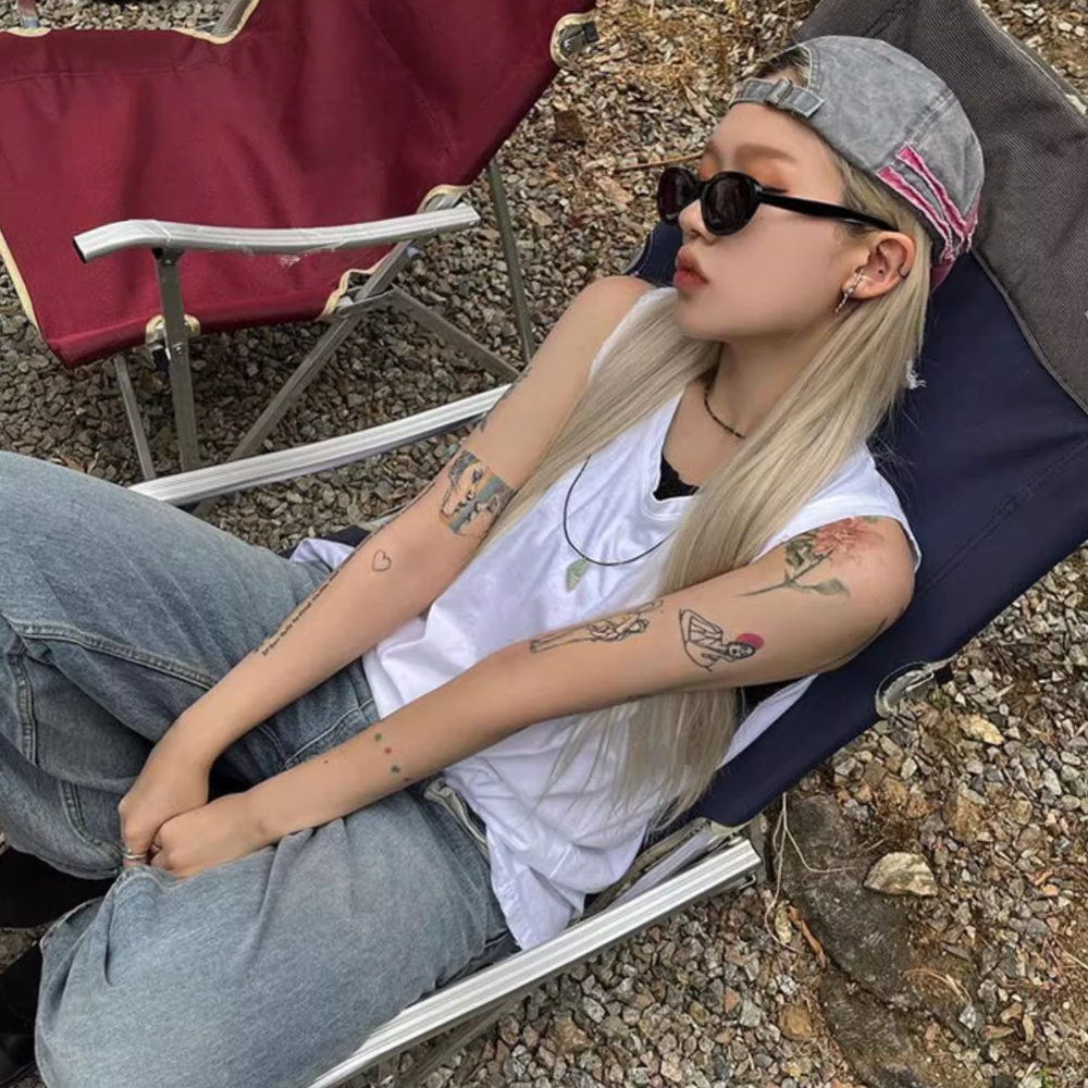 High Street Distressed Embroidered Hat
