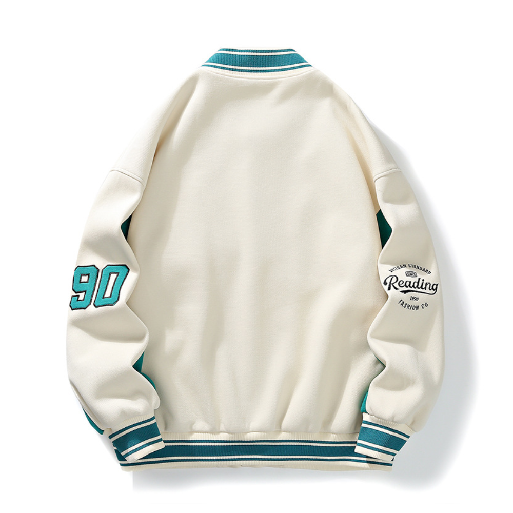 Preppy Letter Varsity Baseball Jackets