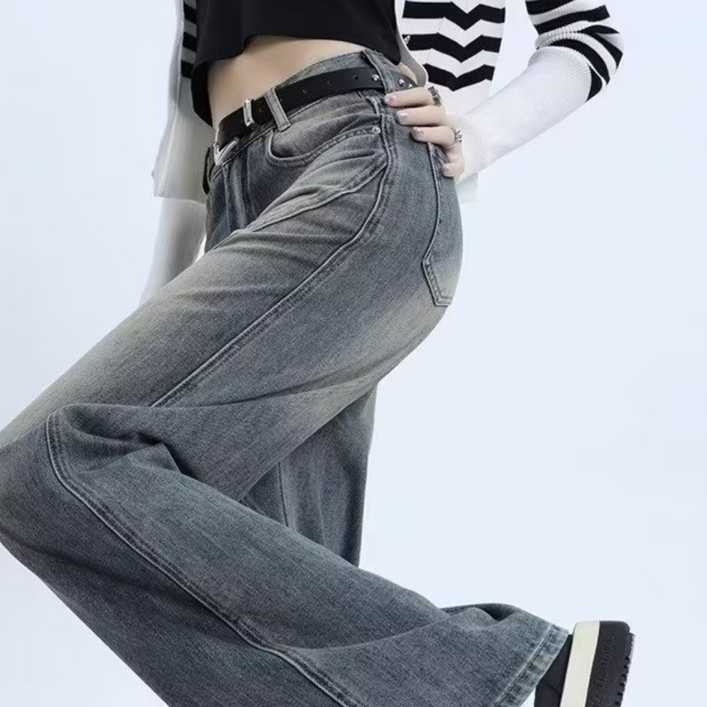 Women's Versatile Distressed Denim