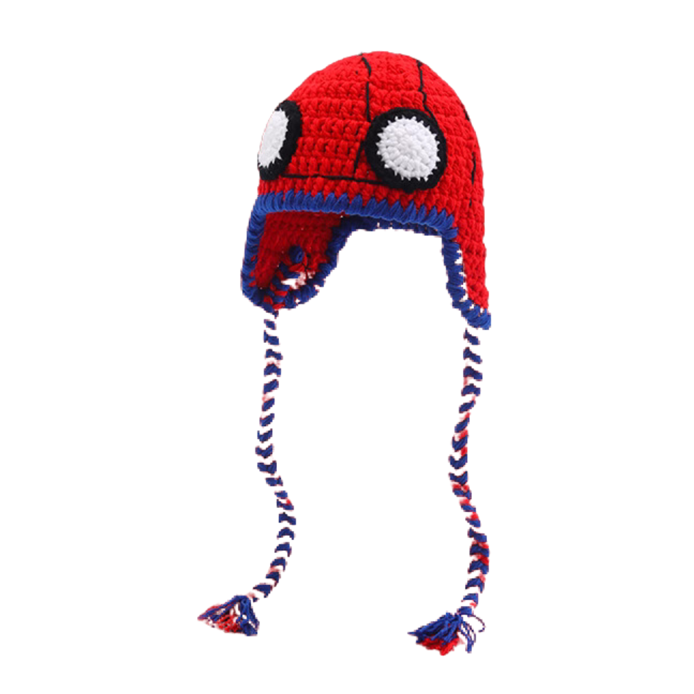 Spiderman Knitted Hat