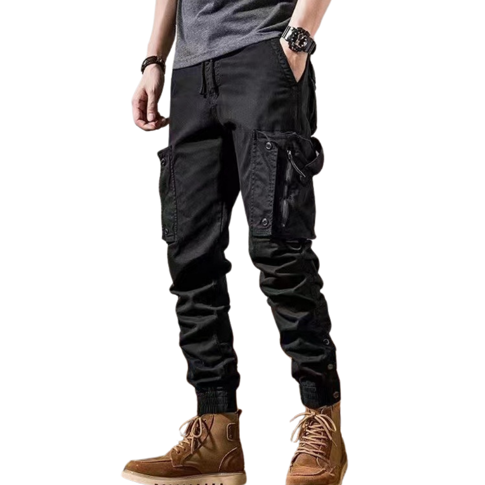American Button Pocket Cargo Pants