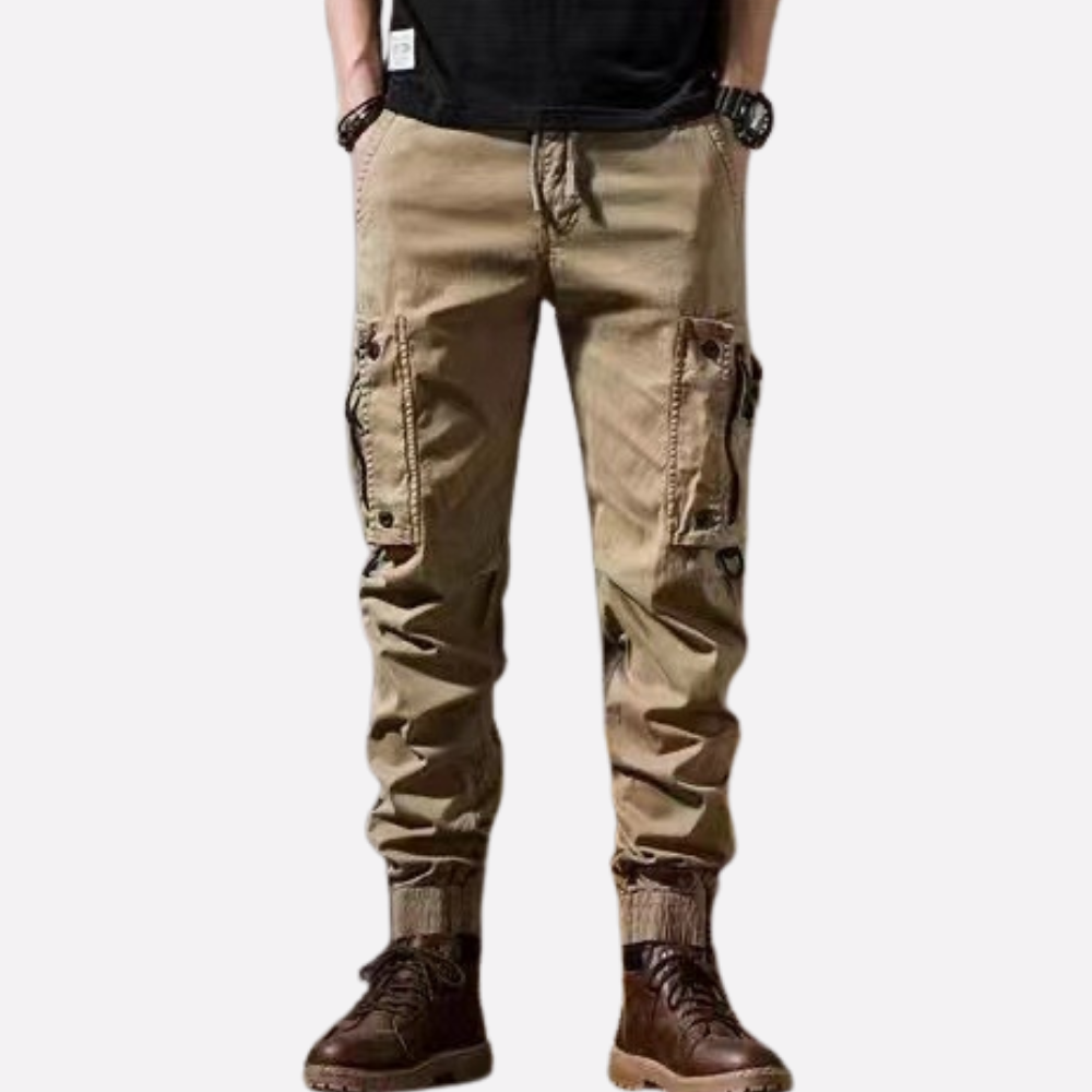 American Button Pocket Cargo Pants