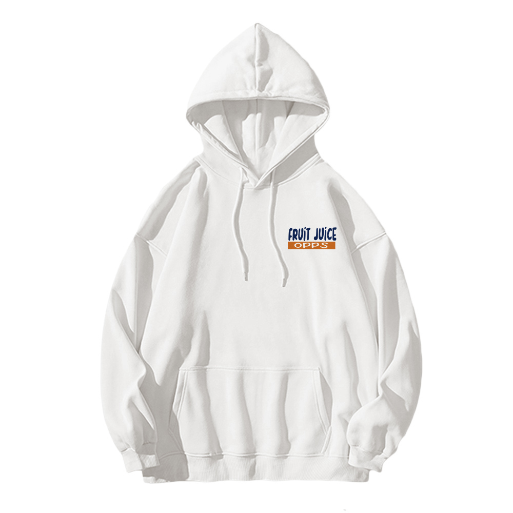 FRUIT JUICE Graphic Cotton Hoodie