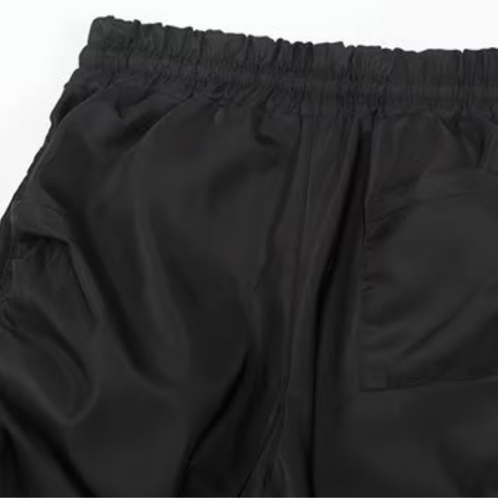Street Pleated Solid Sweatpants