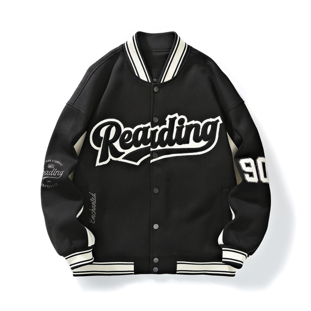 Preppy Letter Varsity Baseball Jackets