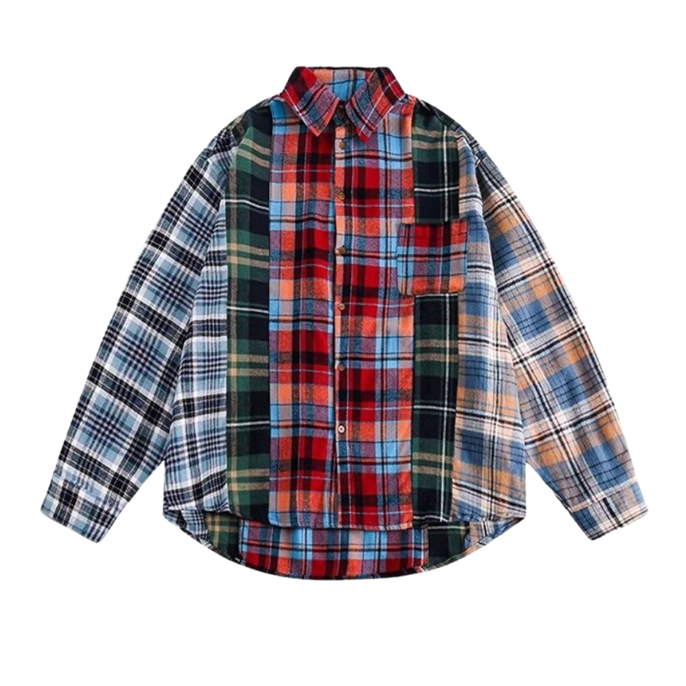 American Patchwork Mosaic Shirt