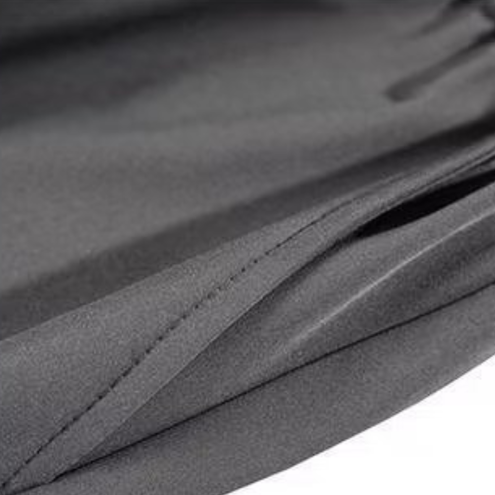 Relaxed Solid Drawstring Shorts