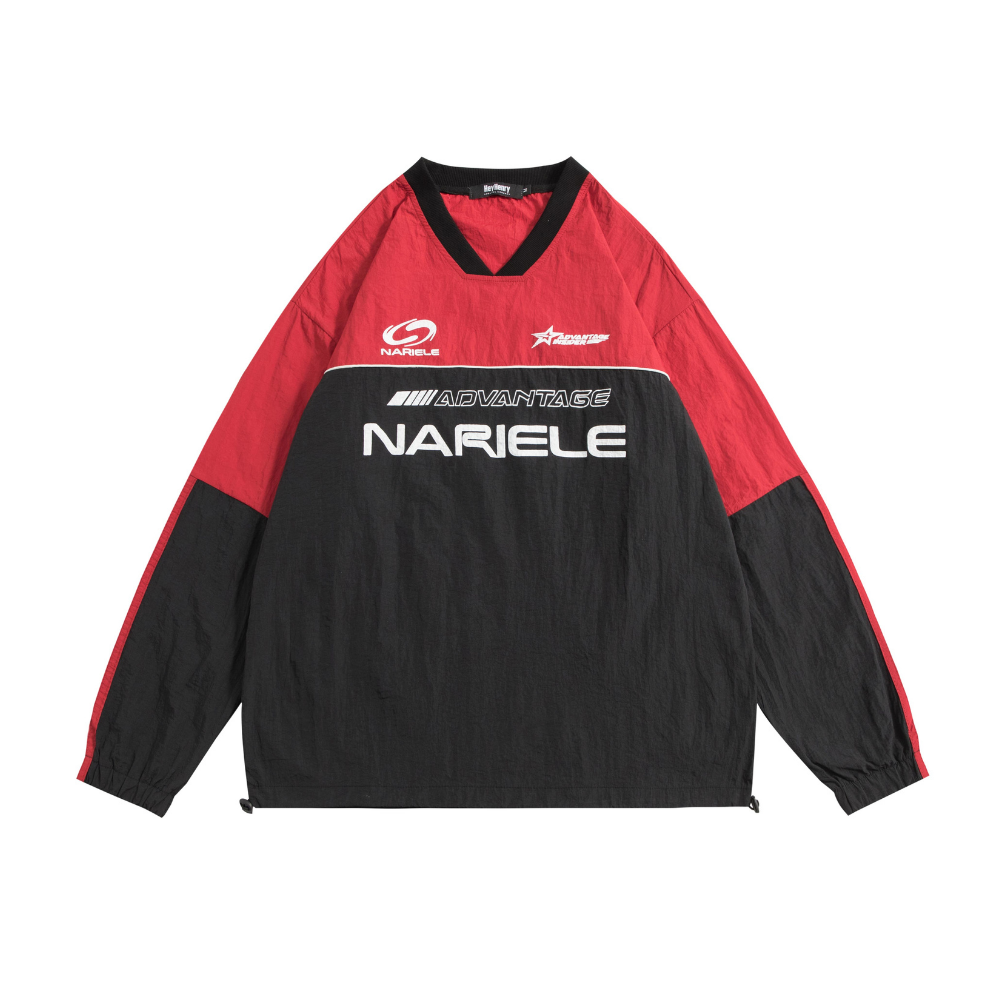 Motorcycle V-Neck Waterproof Sweatshirt