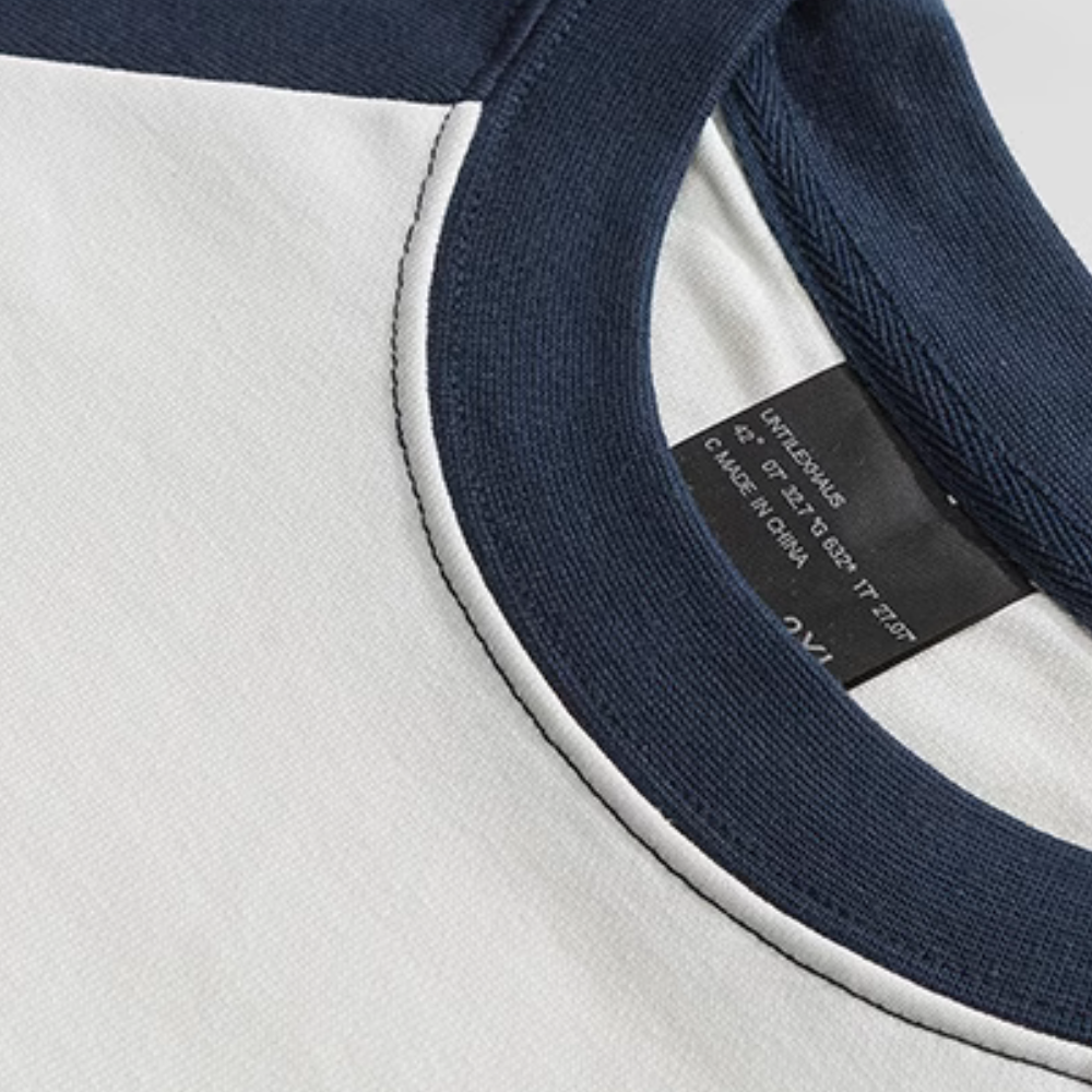 Solid Color Raglan Sweatshirt