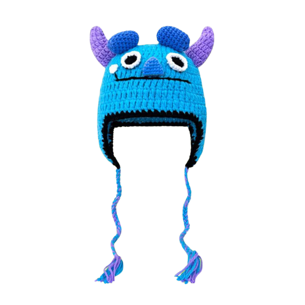 Funny Devil Horns Knitted Hat