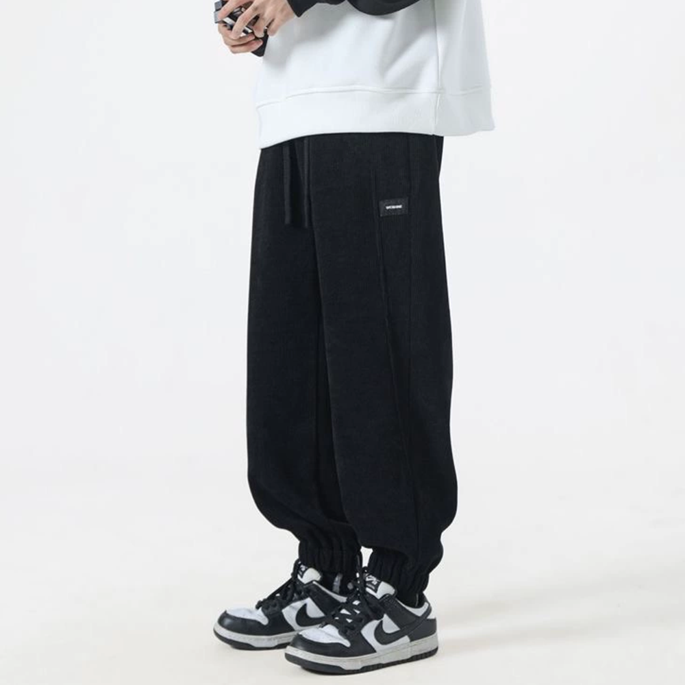 Versatile Corduroy Warm Leggings Sweatpants