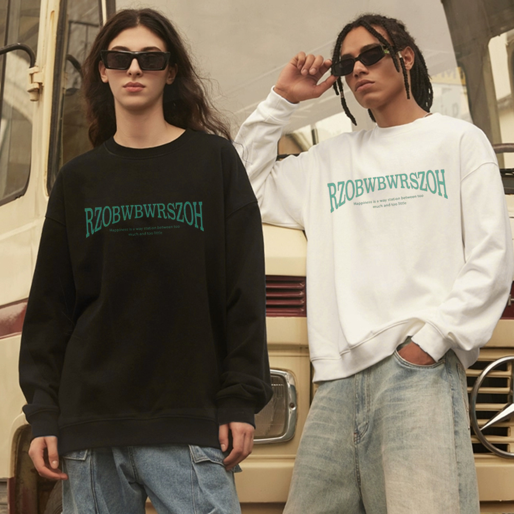 Cute Cartoon Cat Print Sweatshirt