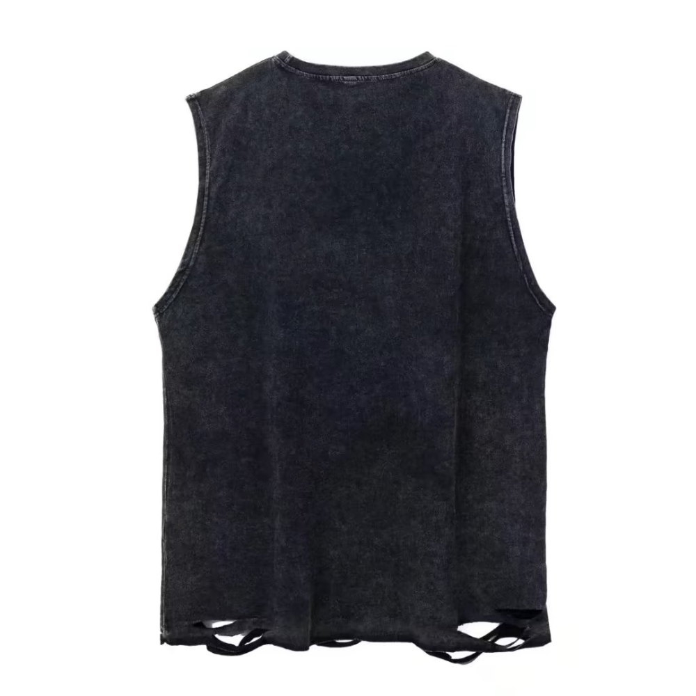 High Street Love Letter Washed Vest