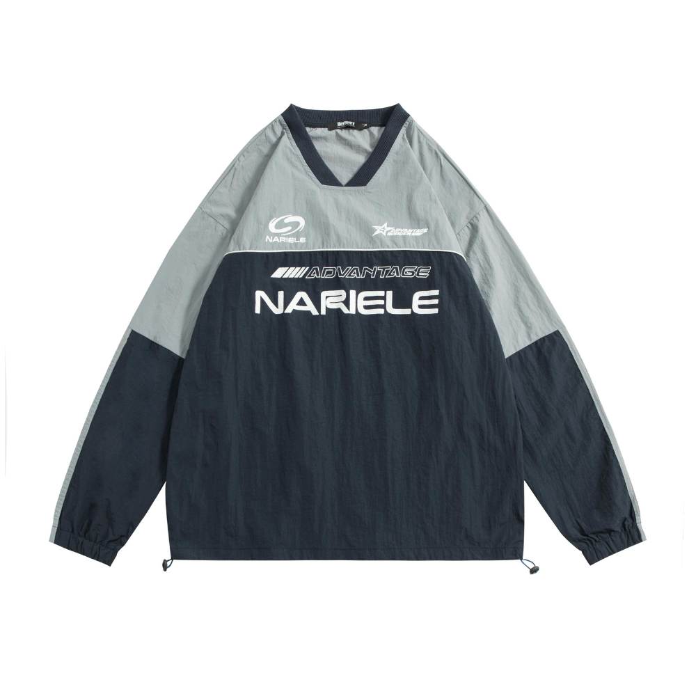 Motorcycle V-Neck Waterproof Sweatshirt