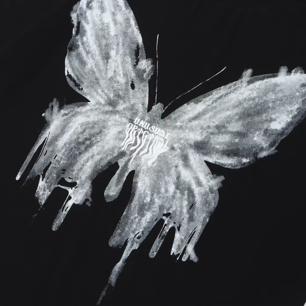 Urban High Street Butterfly Graphic T-shirt