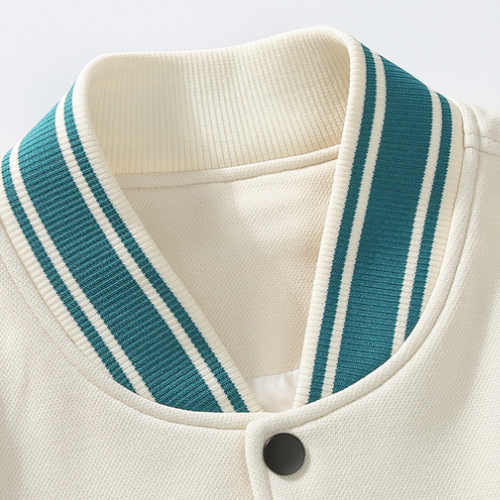 Preppy Letter Varsity Baseball Jackets