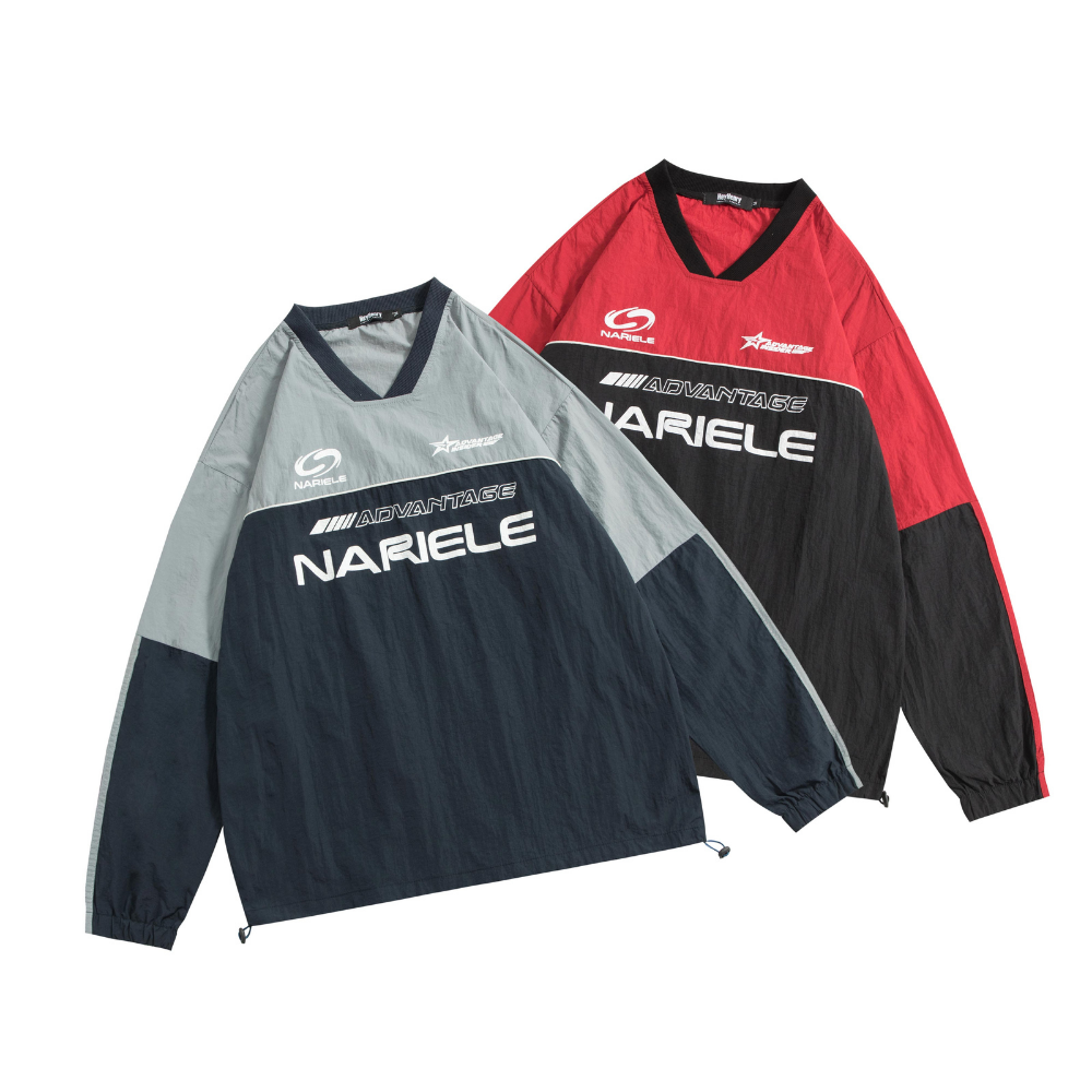 Motorcycle V-Neck Waterproof Sweatshirt