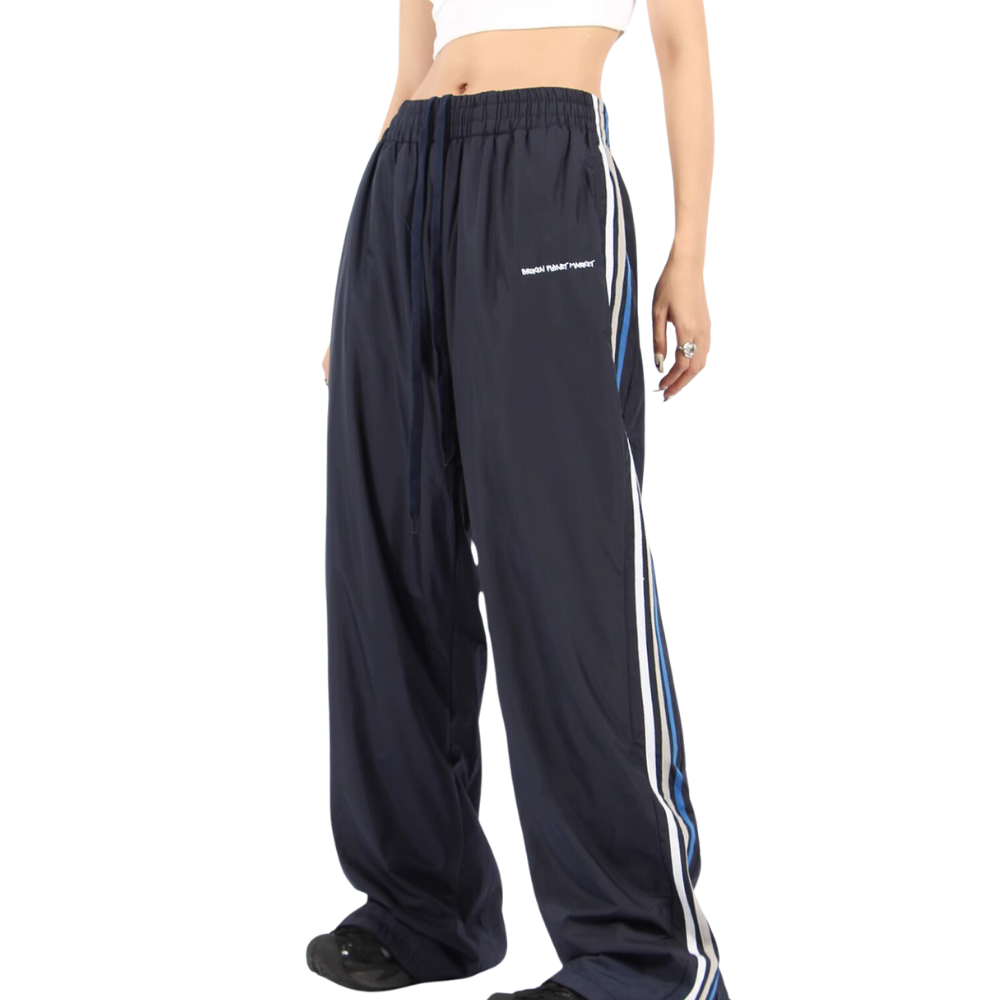 Japanese Embroidered Hiking Sweatpants