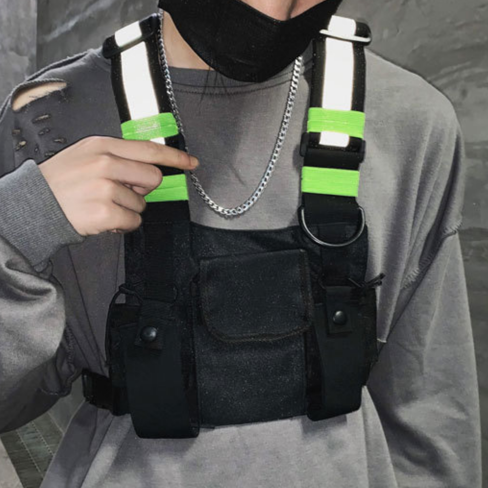 Tactical Pocket Reflective Vest Bag