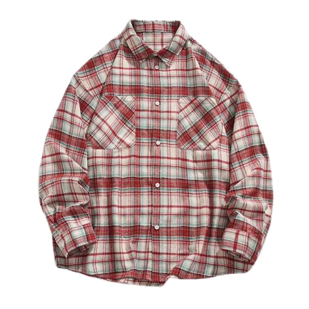 Japanese Rendered Plaid Shirt