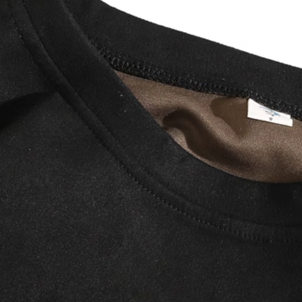 Animation Printed Suede Raglan Sweatshirt