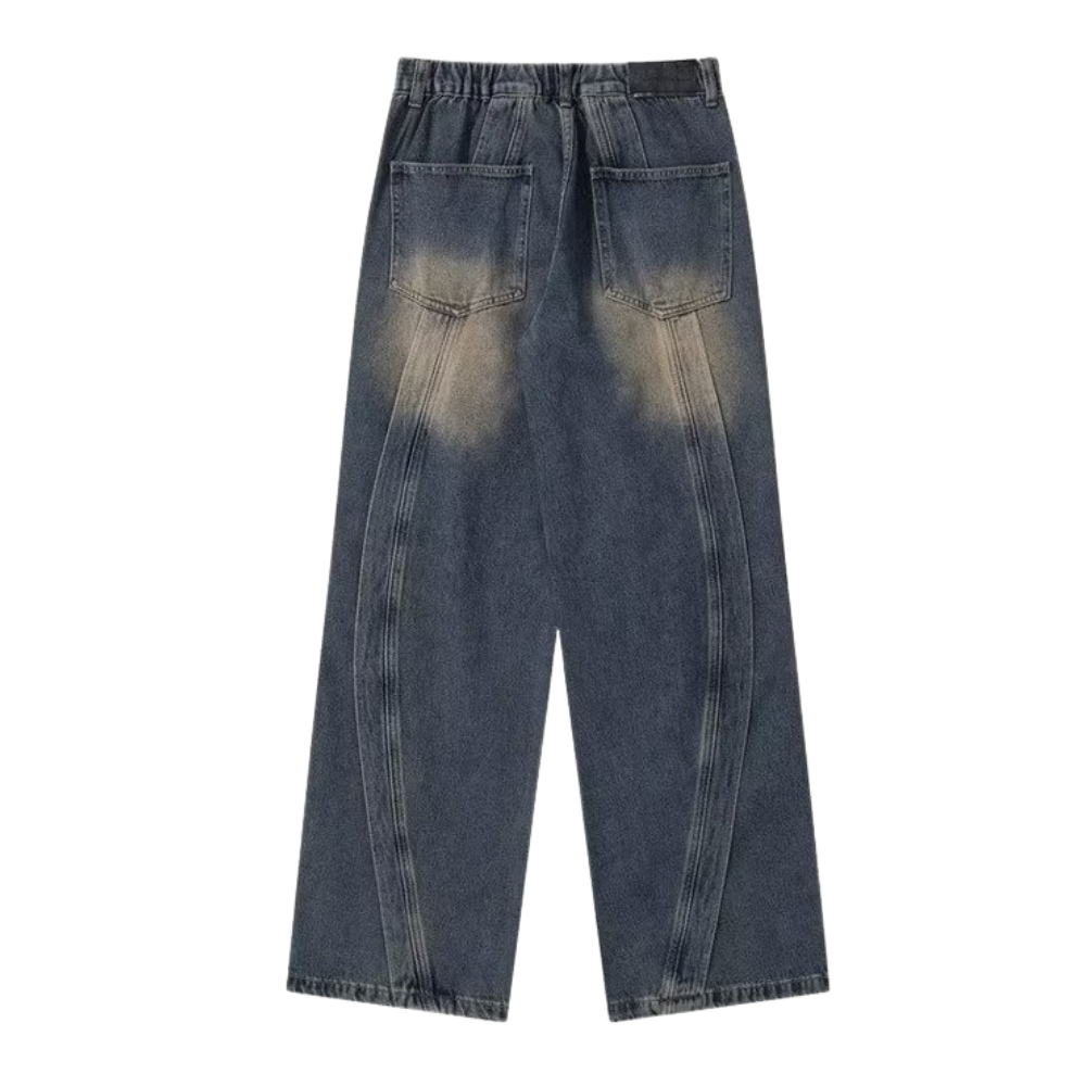 Vibe Heavy Patchwork Jeans