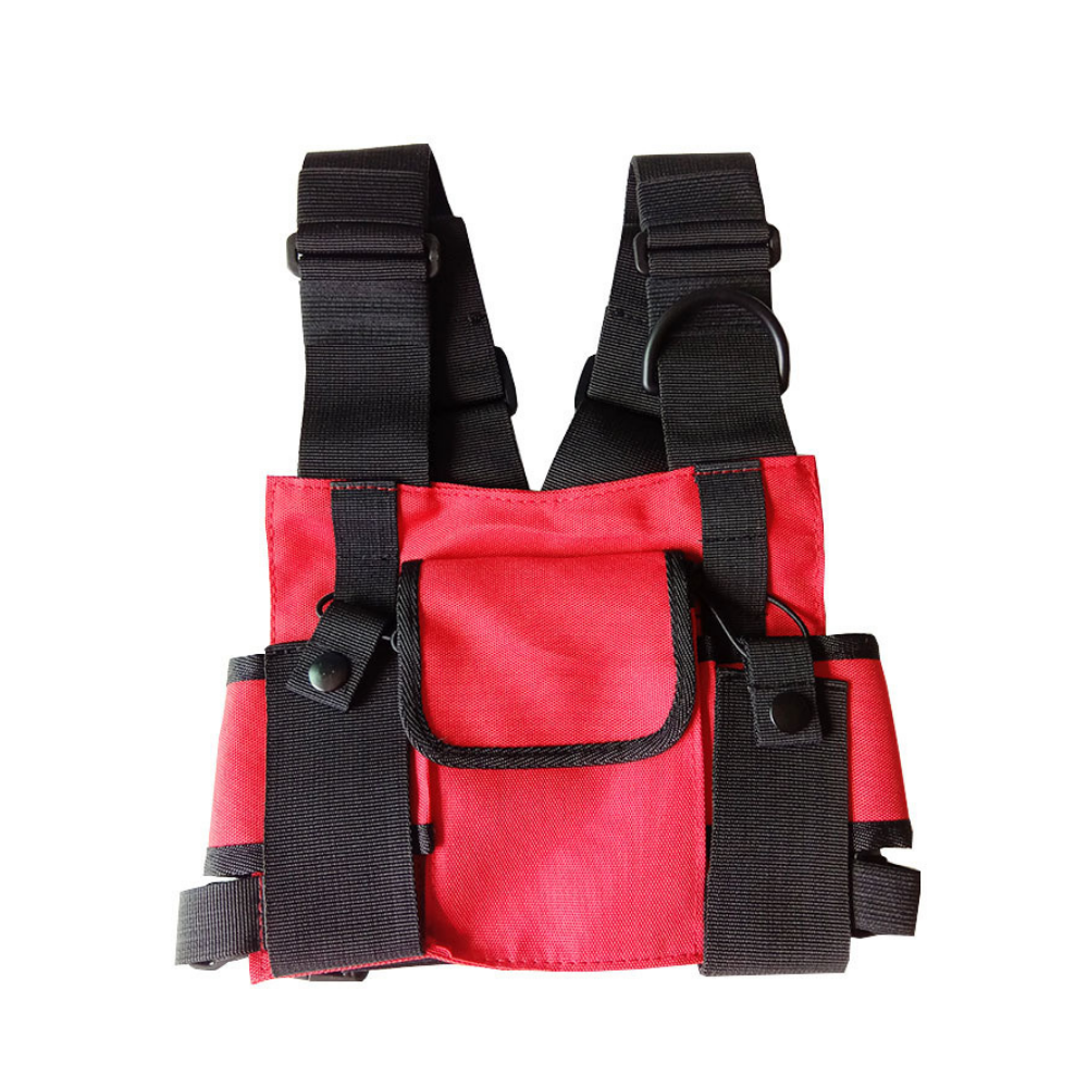 Functional Pocket Vest Chest Bag