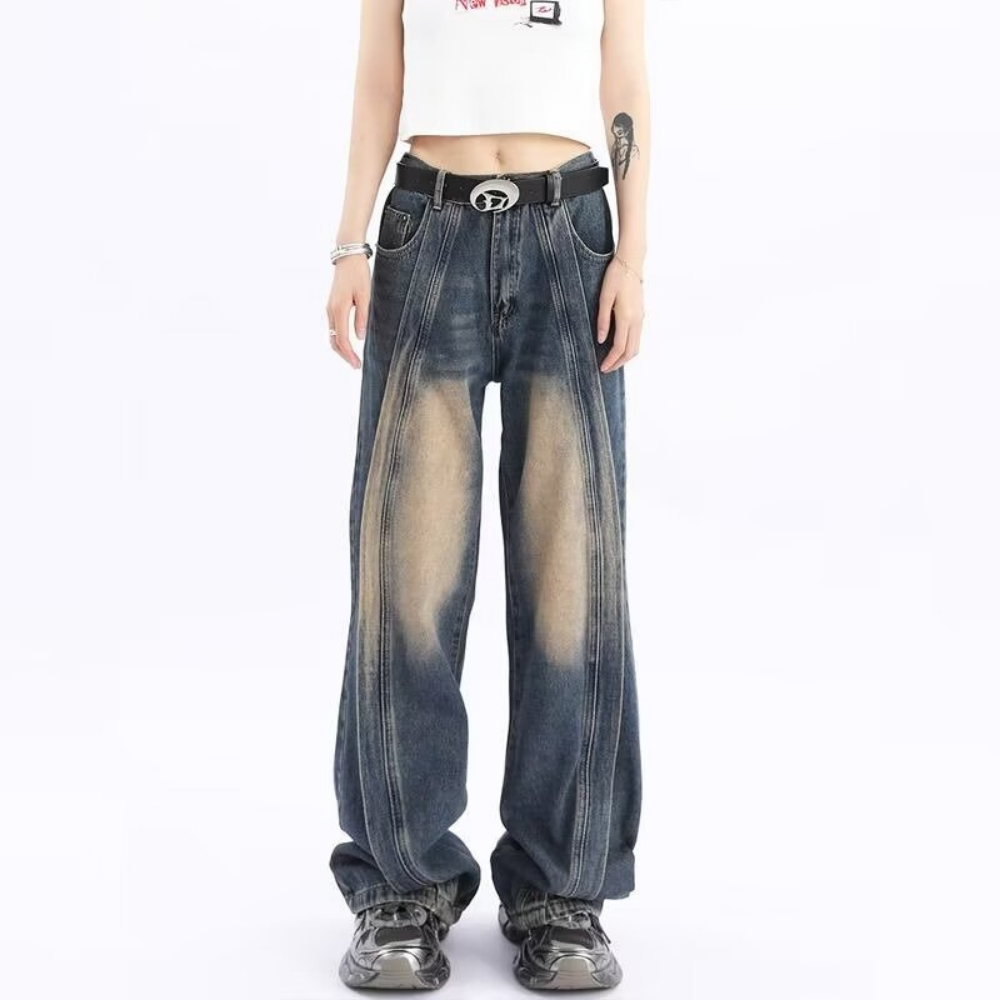 Vibe Heavy Patchwork Jeans
