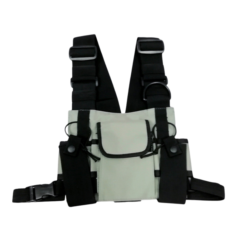 Functional Pocket Vest Chest Bag