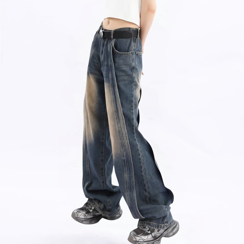 Vibe Heavy Patchwork Jeans