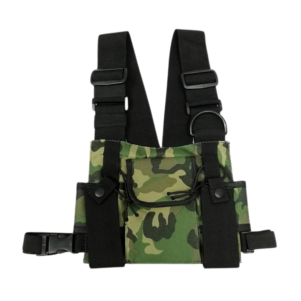 Functional Pocket Vest Chest Bag