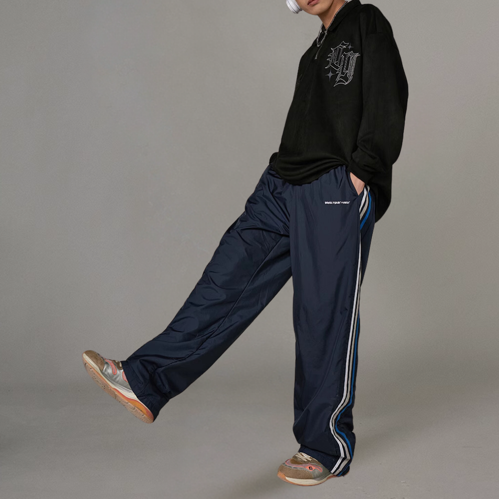 Japanese Embroidered Hiking Sweatpants