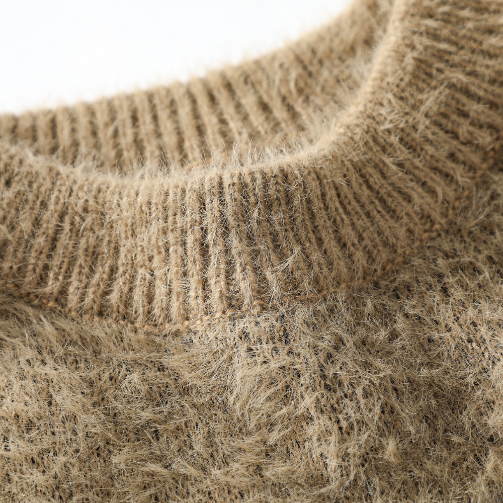 High Street Gradient Letter Jacquard Sweater